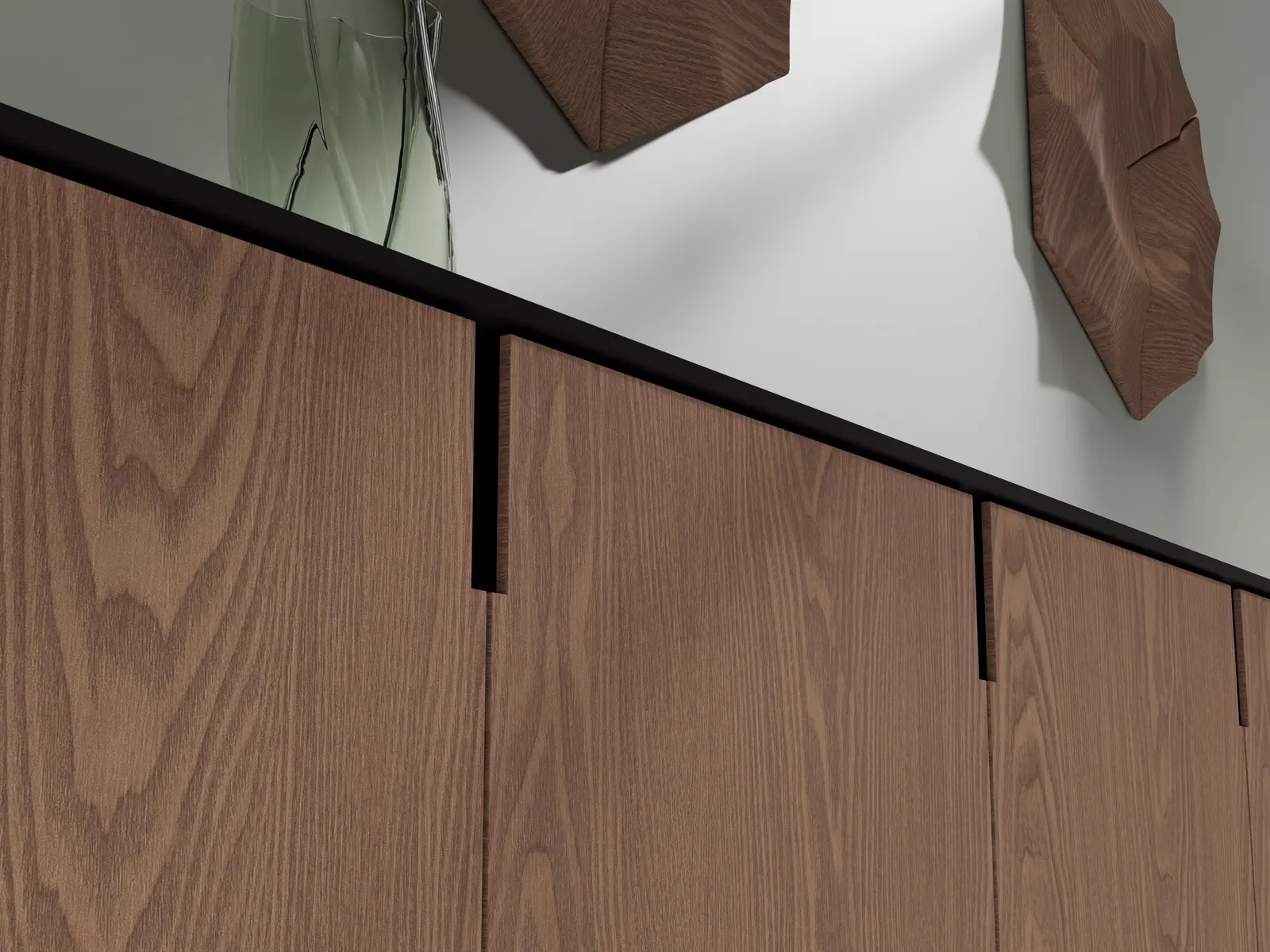 Sideboard-Fronten im Detail, Dekor WD409